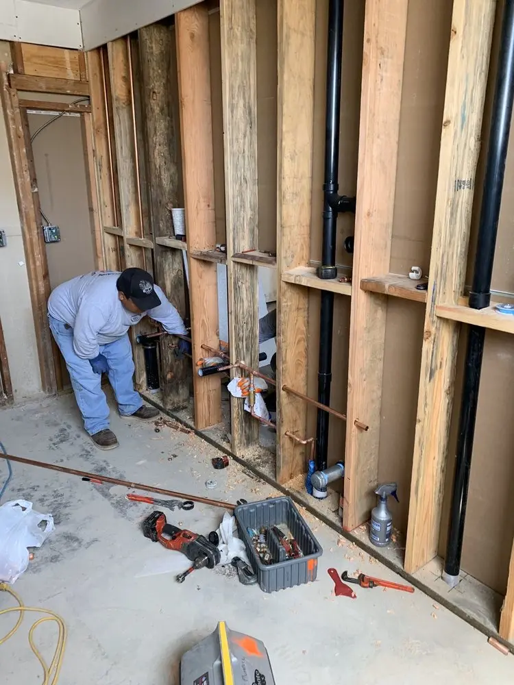 Commercial rough-in plumbing for Commercial Plumbing in Capitola